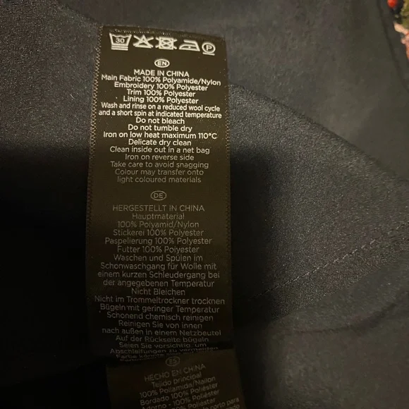 Hobbs London Rosella Embroidered Dress Size 6 $420 - Picture 10 of 12